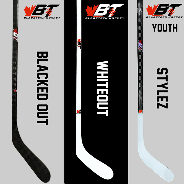 Senior Hockey Stick - 100% Carbon Fiber