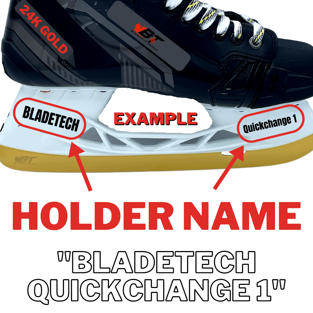 DLC Steel Replacement Hockey Skate Blades For All Skates Bladetech Hockey